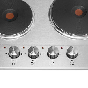 Панель управления варочной поверхностью Maunfeld EEHS.64.4S Inox