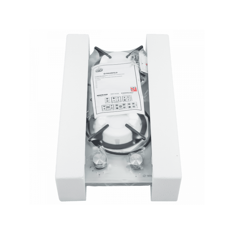 Упаковка варочной панели Maunfeld EGHG.32.1CW/G White