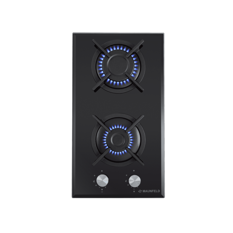 Газовая варочная панель Maunfeld EGHG.32.1CB/G Black вид сверху