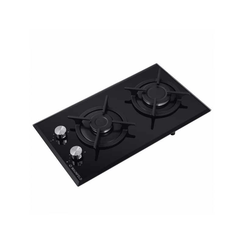 Газовая варочная панель Maunfeld EGHG.32.1CB/G Black вид сбоку