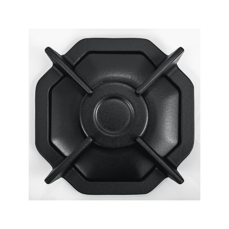 Чугунная решетка для варочной панели Maunfeld EGHG.64.2CW/G White