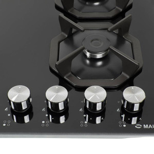 Панель управления варочной поверхностью Maunfeld EGHG.64.2CB/G Black