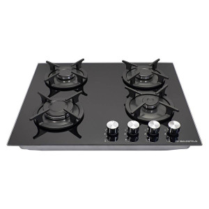 Газовая варочная панель Maunfeld EGHG.64.1CB/G Black