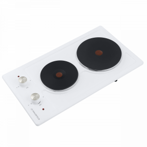 Электрическая варочная панель Maunfeld EEHE.32.4W White вид сбоку