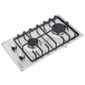 Газовая варочная панель Maunfeld EGHS.32.3ES Inox вид сбоку