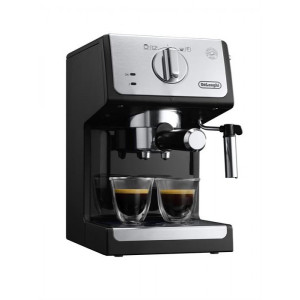 Приготовление 1 или 2 чашек в кофеварке DeLonghi Active Line ECP 33.21.BK