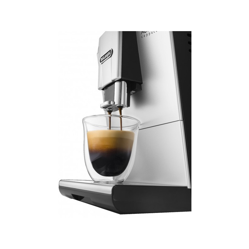 Приготовление кофе в кофемашине DeLonghi Autentica Cappuccino ETAM29.660.SB