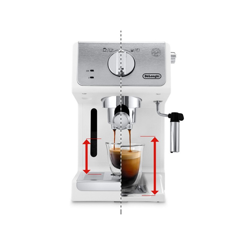 Двойной поддон кофеварки DeLonghi Active Line ECP 33.21.W