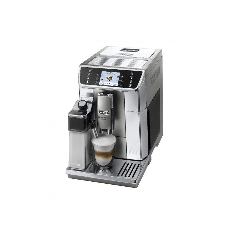 Вид сбоку на кофемашину DeLonghi PrimaDonna Elite ECAM 650.55.MS