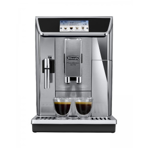 Приготовление 2 чашек в кофемашине DeLonghi PrimaDonna Elite ECAM 650.75.MS