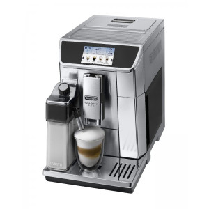 Вид сбоку на кофемашину DeLonghi PrimaDonna Elite ECAM 650.75.MS