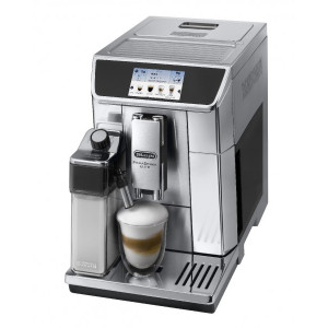 Вид сбоку на кофемашину DeLonghi PrimaDonna Elite Experience ECAM 650.85.MS