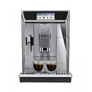 Приготовление 2 чашек в кофемашине DeLonghi PrimaDonna Elite Experience ECAM 650.85.MS