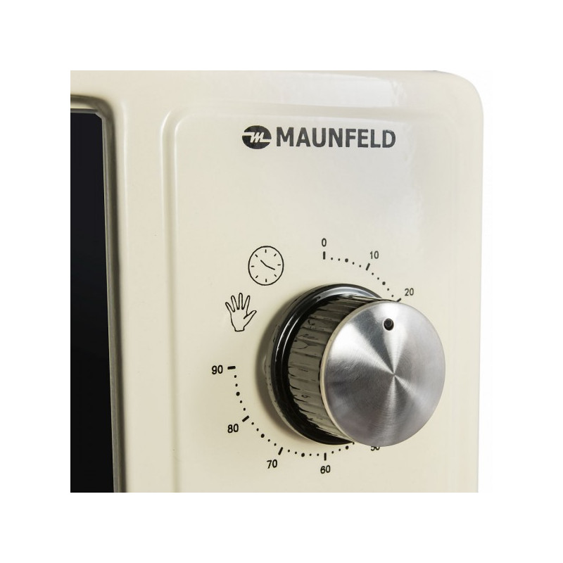 Таймер в мини-печи Maunfeld СEMOA.456.I Beige