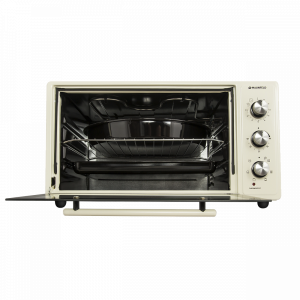 Мини-печь Maunfeld СEMOA.456.I Beige с открытой дверцей