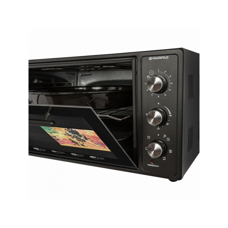 Панель управления в мини-печи Maunfeld СEMOA.456.B Black