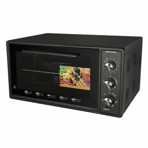 Вид сбоку мини-печи Maunfeld СEMOA.456.B Black