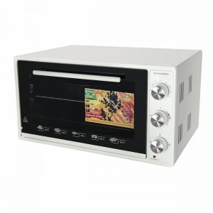 Мини-печь Maunfeld СEMOB.363.W White вид сбоку