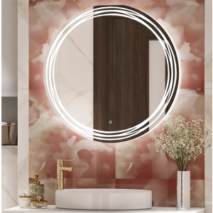 Зеркало Континент Talisman Led 77x77 в интерьере