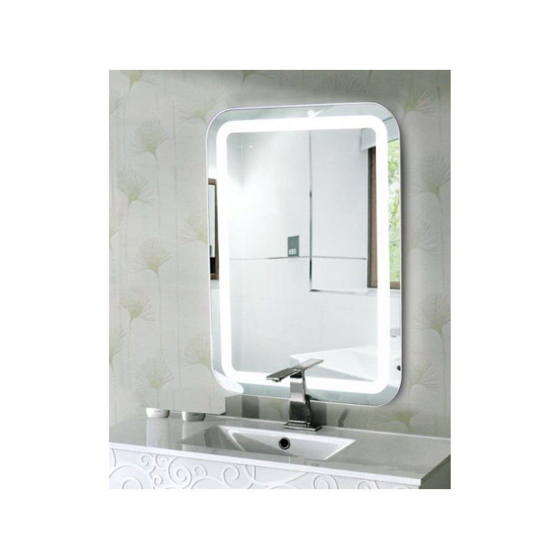 Зеркало Континент Lucia Led 60x80 на стене