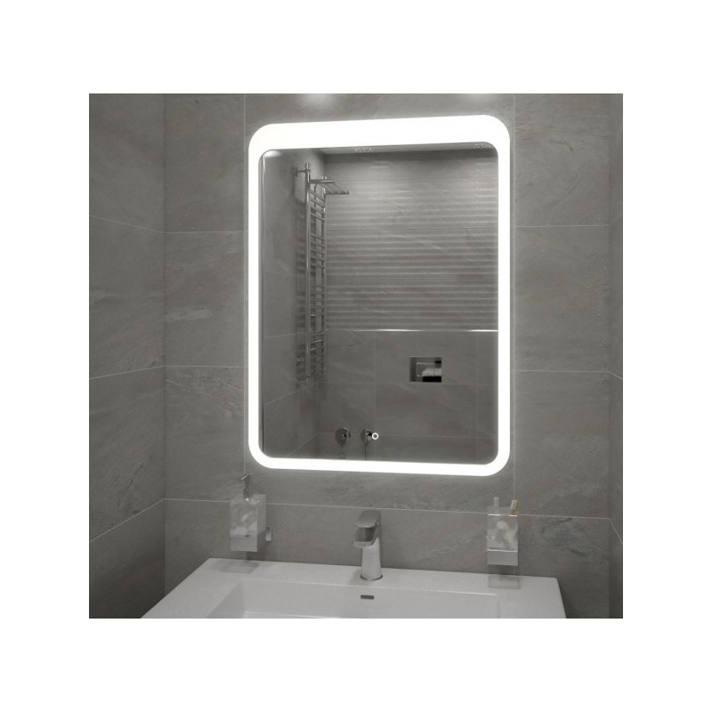 Зеркало Континент Lacio Led 50x70 в ванной