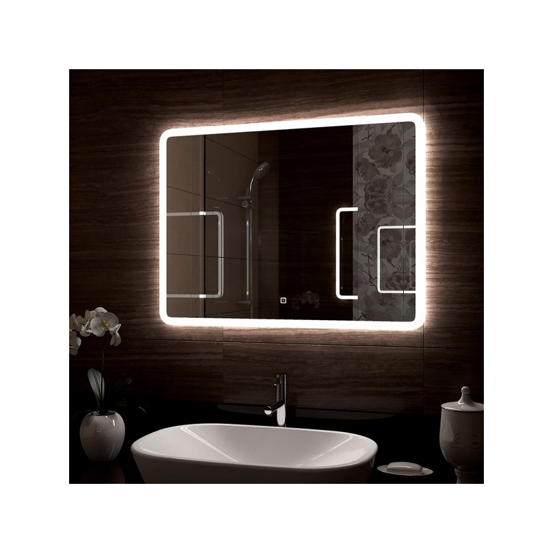 Зеркало Континент Demure Led 80x70 подсветка