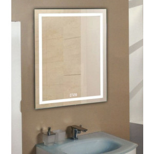 Зеркало Континент Verte Led 80x90 на стене