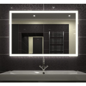 Зеркало Континент Mercury Led 80x60 в ванной