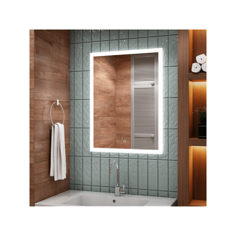 Зеркало Континент Sevilla Led 60x80 в интерьере