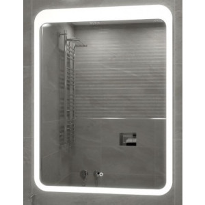 Зеркало Континент Lacio Led 60x80 на стене