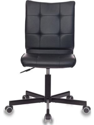 Кресло компьютерное Бюрократ CH-330M черный вид спереди