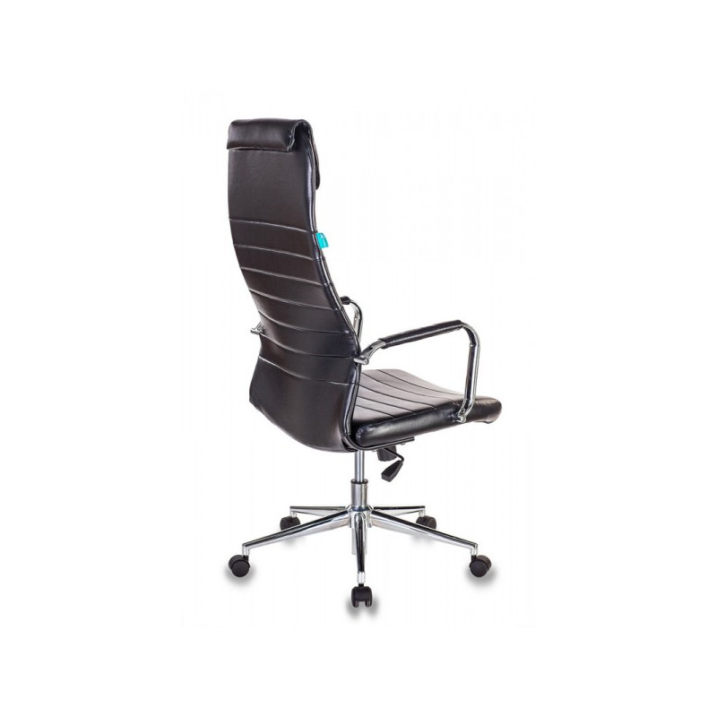 Кресло компьютерное Бюрократ KB-9N ECO черный вид сзади