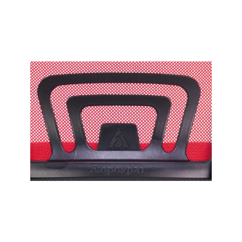 Кресло компьютерное Бюрократ CH-695N черный/красный упор