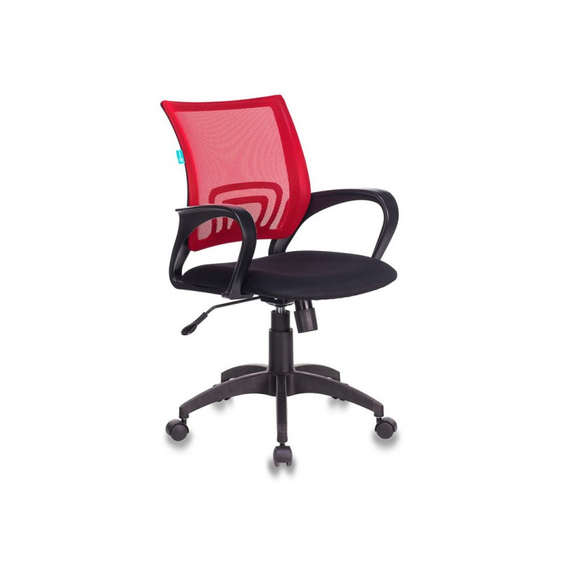 Кресло компьютерное Бюрократ CH-695N черный/красный