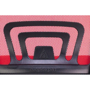 Кресло компьютерное Бюрократ CH-695N черный/красный упор