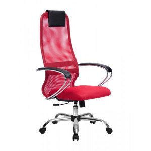 Кресло компьютерное Metta SU-BK-8 CH красный