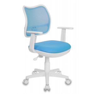 Кресло компьютерное Бюрократ CH-W797 голубой