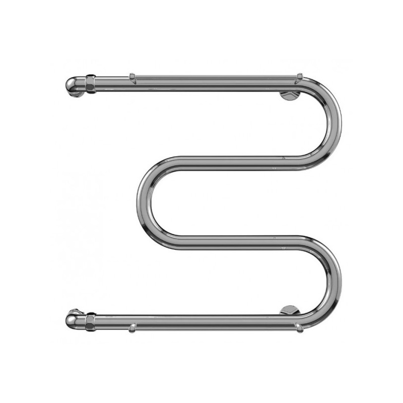 Полотенцесушитель Terminus М-образный 32 500x500 с полочкой спереди