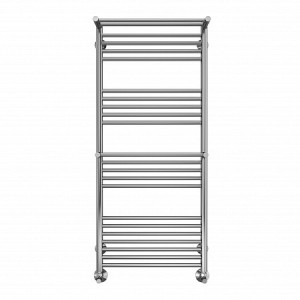 Полотенцесушитель Terminus Аврора П22 500х1200 с 2 полочками спереди