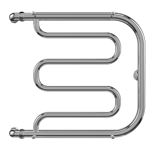 Полотенцесушитель Terminus Фокстрот 32 500х700 с полочкой спереди
