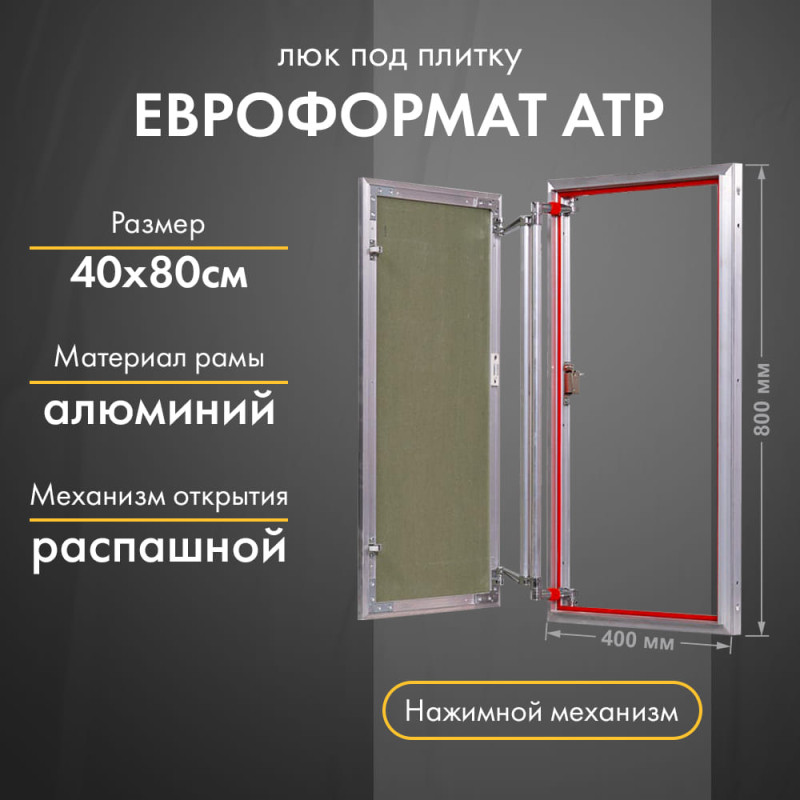 Люк Практика Евроформат АТР 40-80