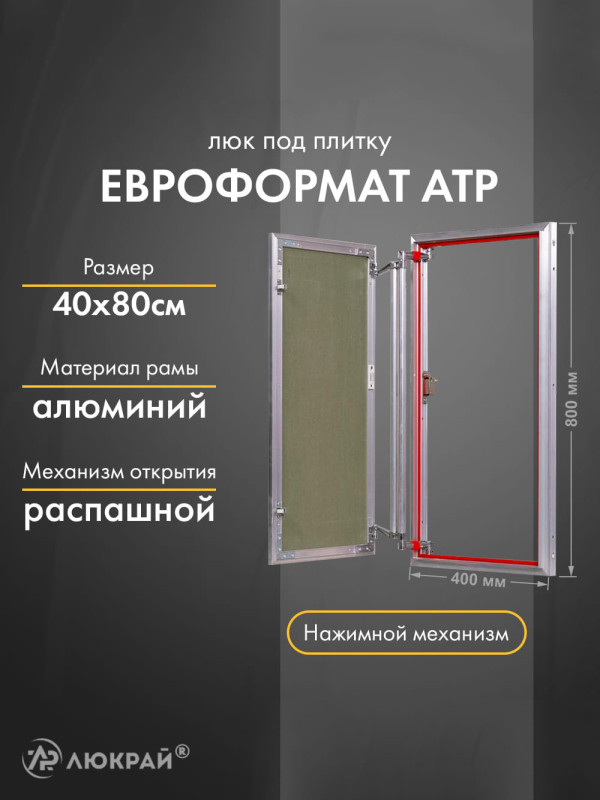 Люк Практика Евроформат АТР 40-80
