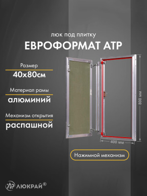 Люк Практика Евроформат АТР 40-80