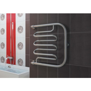 Полотенцесушитель Terminus Фокстрот-Лиана 500х700 на стене