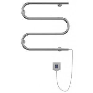 Полотенцесушитель Terminus Электро М-образный 26.9 500х500 спереди