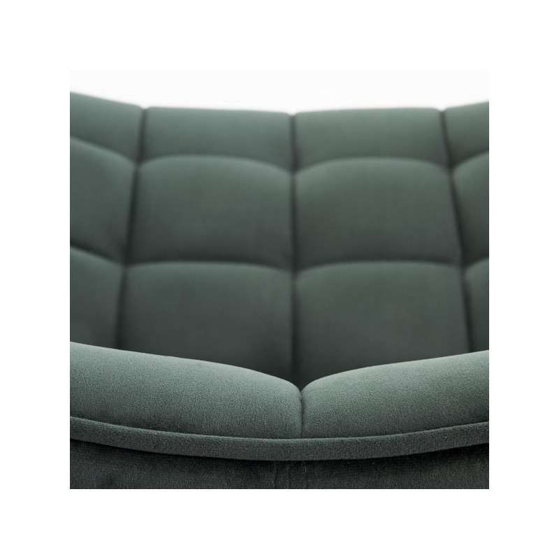 Шов стула Halmar K332 зеленый/черный