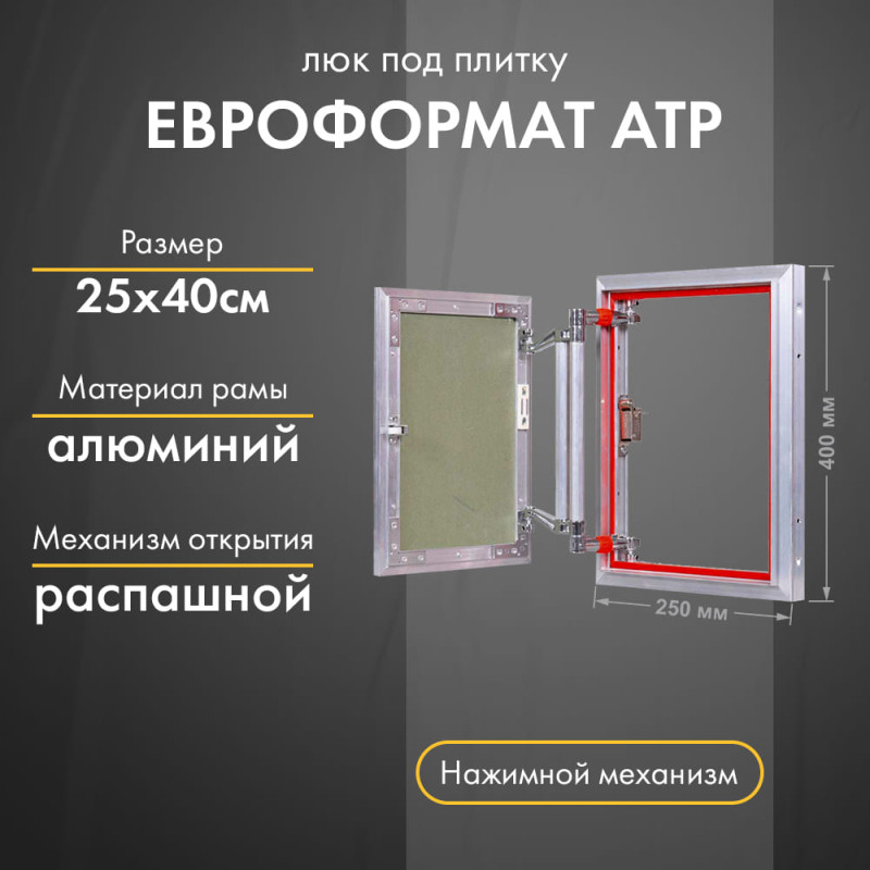 Люк Практика Евроформат АТР 25-40