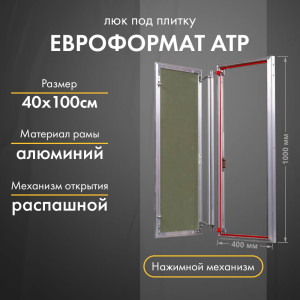 Люк Практика Евроформат АТР 40-100