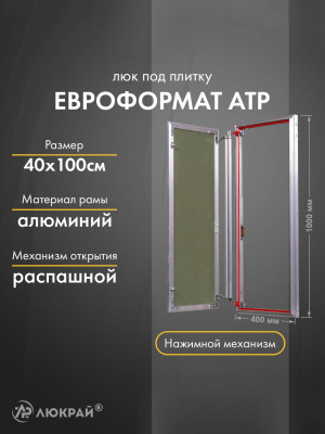 Люк Практика Евроформат АТР 40-100