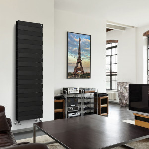 Радиатор биметаллический Royal Thermo Pianoforte Tower 500 Noir Sable (18 секций) в интерьере